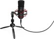 Komplektas: Kondensatorinis Mikrofonas Silentium PC Gear SM900T Black (Juodas) + Pop Filter + Shock-Mount + Tripod Stand kaina ir informacija | Mikrofonai | pigu.lt