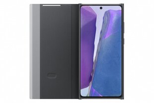 Samsung dėklas skirtas Samsung Galaxy Note 20/ Note 20 5G, Juoda kaina ir informacija | Telefono dėklai | pigu.lt