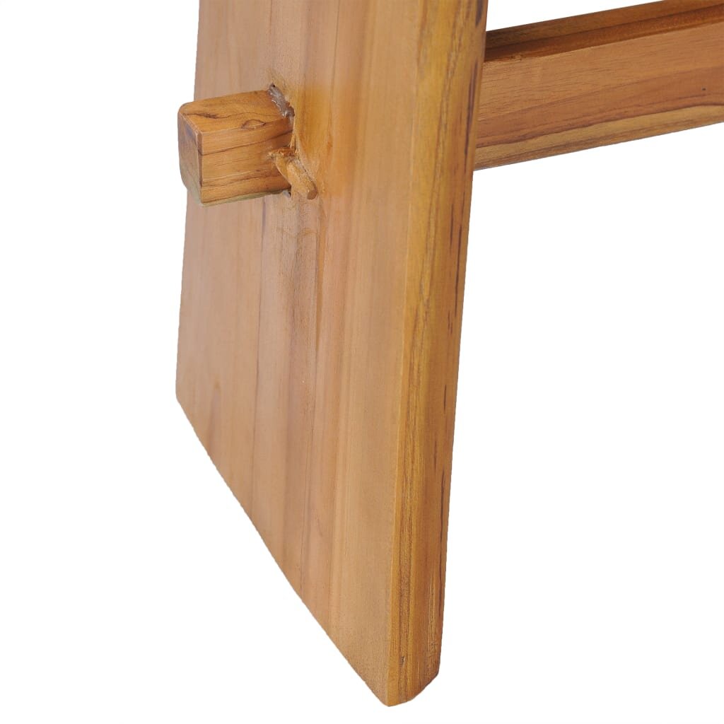 Taburetė, tikmedžio medienos masyvas цена и информация | Virtuvės ir valgomojo kėdės | pigu.lt