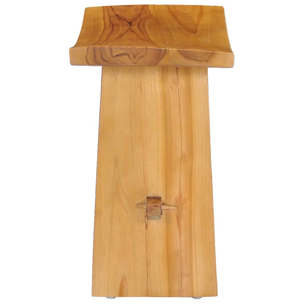 Taburetė, tikmedžio medienos masyvas kaina ir informacija | Virtuvės ir valgomojo kėdės | pigu.lt