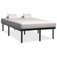 Кровать, металлическая, черная, 160x200 см цена и информация | Кровати | pigu.lt