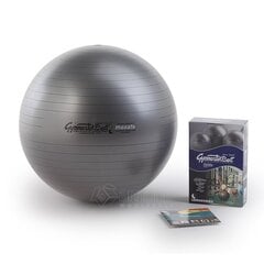 Гимнастический мяч Original Pezzi Gymnastik Ball Maxafe 53 см, черный цена и информация | Гимнастические мячи | pigu.lt