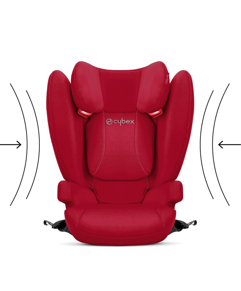 Cybex automobilinė kėdutė Solution B-fix, 15-36 kg, Dynamic red kaina ir informacija | Autokėdutės | pigu.lt