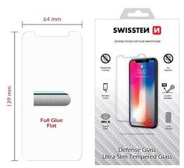 Swissten Tempered Glass Premium 9H Screen Protector Iphone XR kaina ir informacija | Apsauginės plėvelės telefonams | pigu.lt