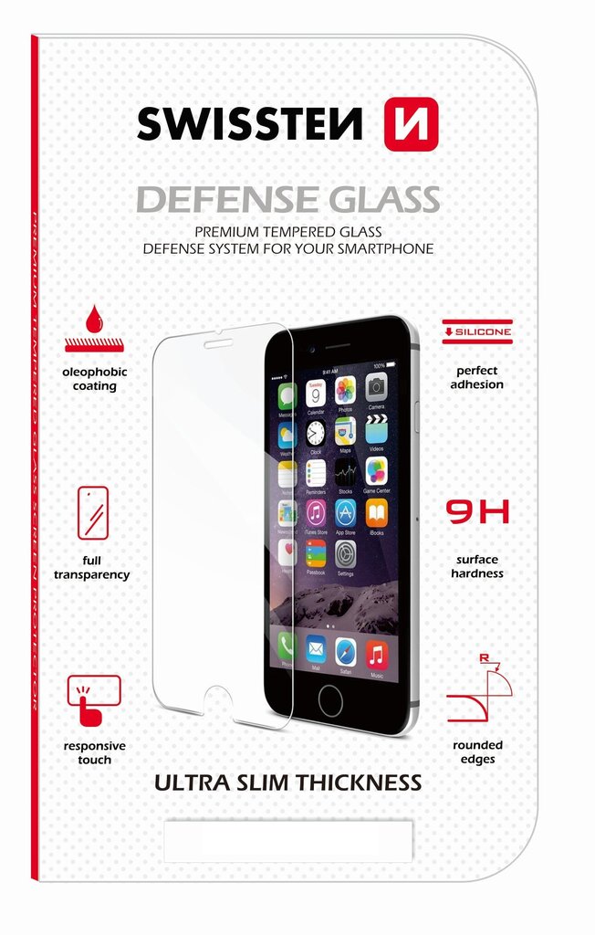 Swissten Tempered Glass Premium 9H Screen Protector Apple iPhone 11 kaina ir informacija | Apsauginės plėvelės telefonams | pigu.lt