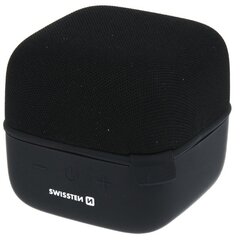 Аудиоколонка Swissten CUBE Portable Bluetooth/10W/Micro SD, черная цена и информация | Swissten Внешние аксессуары для компьютеров | pigu.lt