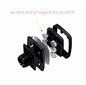 Swissten S-GRIP-M5-R1 Premium Universal Magnetic Car Panel Holder Black цена и информация | Telefono laikikliai | pigu.lt