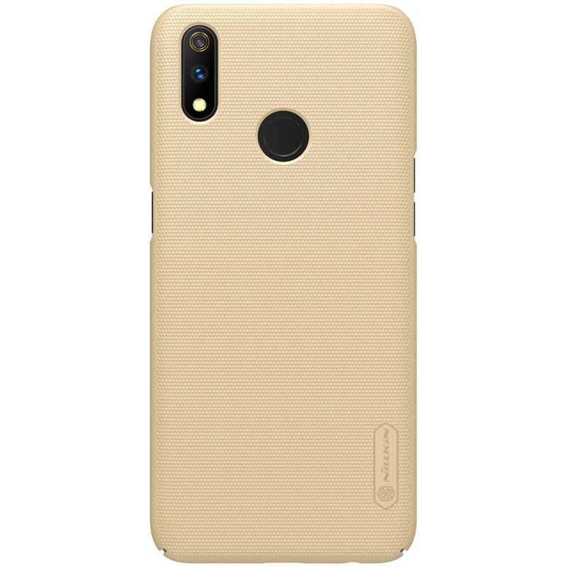 Nillkin Super Frosted Shield skirtas Realme 3 Pro, auksinis цена и информация | Telefono dėklai | pigu.lt