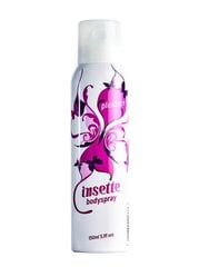 Purškiamasis dezodorantas Insette Pleasure DeoSpray. 150 ml kaina ir informacija | INSETTE Kvepalai, kosmetika | pigu.lt