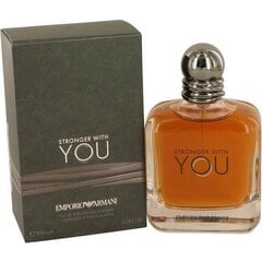 Tualetinis vanduo Emporio Armani Stronger With You EDT vyrams 150 ml цена и информация | Giorgio Armani Одежда, обувь и аксессуары | pigu.lt