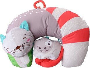 Clementoni baby первая подушка для малыша Kitty cat, 17278 цена и информация | Детские подушки, конверты, спальники | pigu.lt