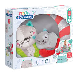 Clementoni baby первая подушка для малыша Kitty cat, 17278 цена и информация | Детские подушки, конверты, спальники | pigu.lt