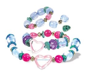 Творческий набор браслетов Clementoni Crazy Chic Mineral Jewels, 18580 цена и информация | Развивающие игрушки | pigu.lt