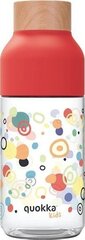Vaikiška gertuvė Quokka Ice Kids Dots, 570 ml, raudona kaina ir informacija | Gertuvės | pigu.lt