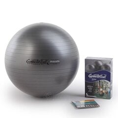 Гимнастический мяч Original Pezzi Gymnastik Ball Maxafe 65 см, черный цена и информация | Гимнастические мячи | pigu.lt