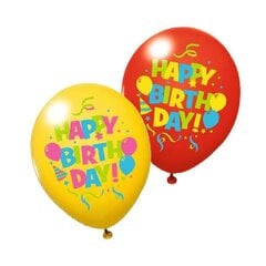 Susy Card Воздушные шары, 6 шт / Happy Birthday цена и информация | Шарики | pigu.lt