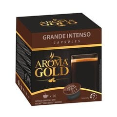 Кофе в капсулах Aroma Gold Grande Intenso, 128 г цена и информация | Кофе, какао | pigu.lt