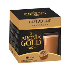 Кофе в капсулах Aroma Gold Cafe Au Lait, 160 г цена и информация | Кофе, какао | pigu.lt