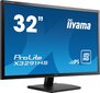 Iiyama X3291HS-B1 kaina ir informacija | Monitoriai | pigu.lt