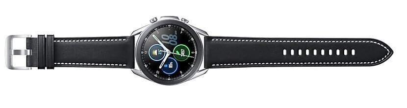 Samsung Galaxy Watch3 41mm Mystic Silver SM-R850NZSAEUE цена и информация | Išmanieji laikrodžiai (smartwatch) | pigu.lt