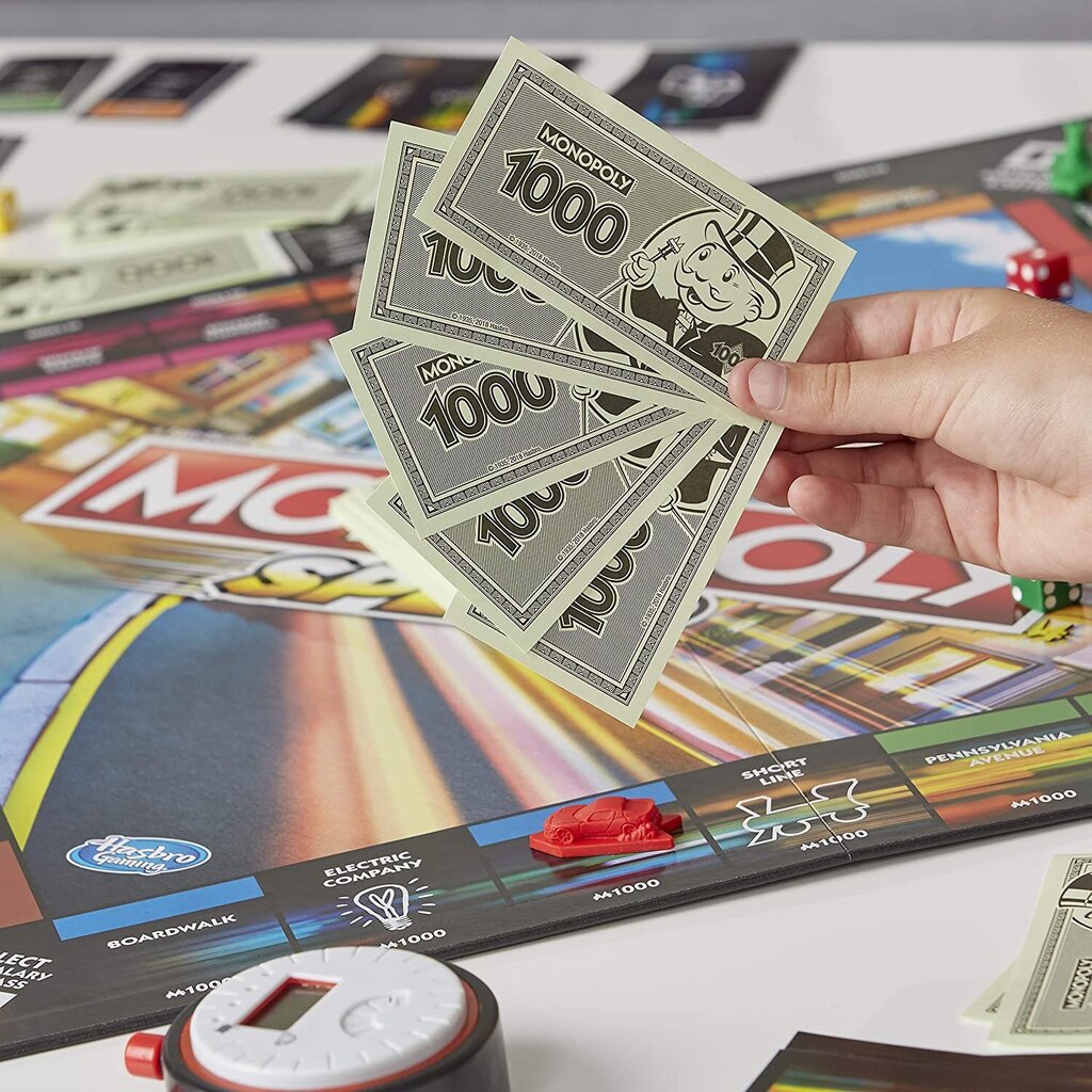 Настольная игра Hasbro Monopoly Скорость ​​​​Speed, (Литовский язык) цена |  pigu.lt