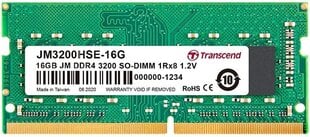 Transcend JM3200HSE-16G цена и информация | Оперативная память (RAM) | pigu.lt