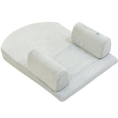 Šoninės pozicijos pagalvė kūdikiui Kikka Boo Mint Velvet, žalia kaina ir informacija | Vokeliai, miegmaišiai, pagalvės | pigu.lt