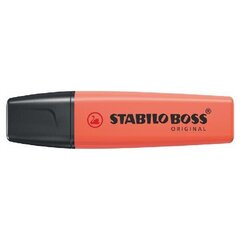 Текстовый маркер Stabilo Boss, пастельный кирпично красный (140) цена и информация | Письменные принадлежности | pigu.lt
