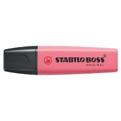 STABILO Текстовый маркер, BOSS ORIGINAL, пастельный розовый  (150) цена и информация | Письменные принадлежности | pigu.lt