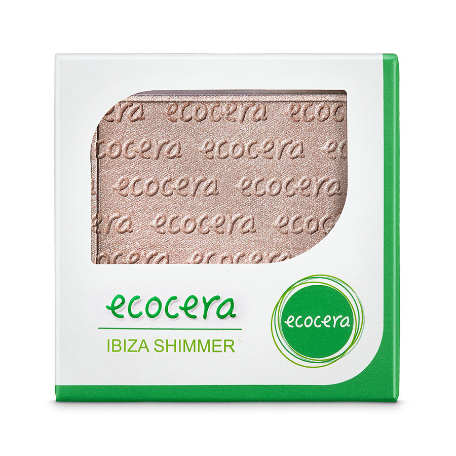 Švytėjimo suteikianti pudra Ecocera Shimmer Powder Ibiza, 10g цена и информация | Bronzantai, skaistalai | pigu.lt