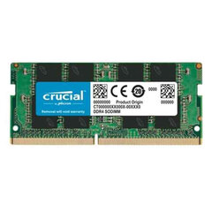 Crucial - DDR4 - 16 GB - SO DIMM 260-PIN kaina ir informacija | crucial Kompiuterinė technika | pigu.lt