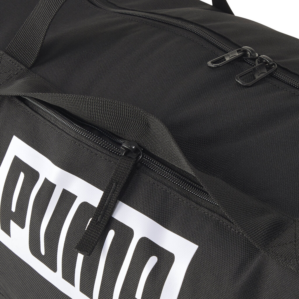 Sportinis krepšys Puma Plus Sports Bag II Black, juoda цена и информация | Kuprinės ir krepšiai | pigu.lt