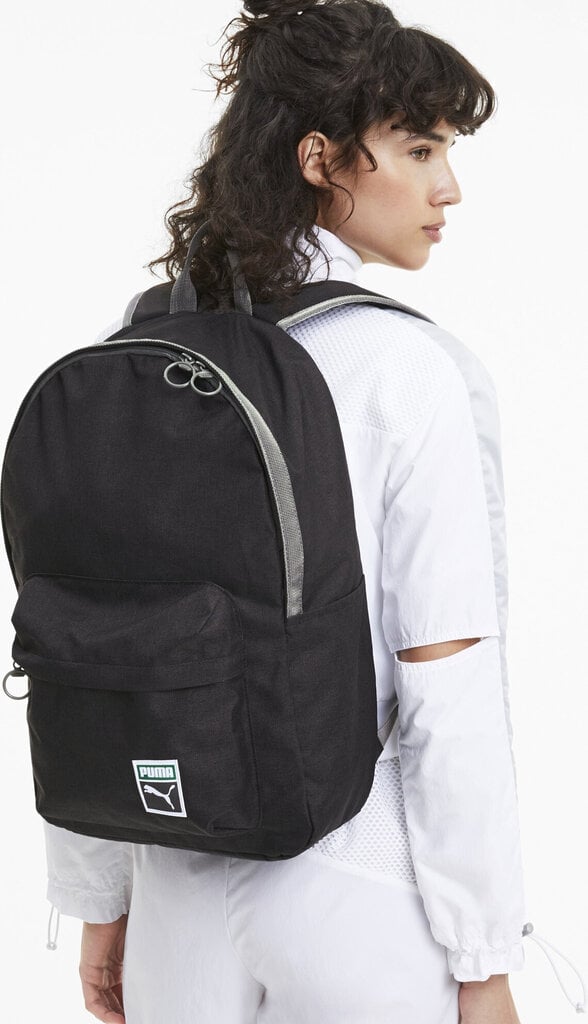 Kuprinė Puma Originals Backpack Retro Black, juoda цена и информация | Kuprinės ir krepšiai | pigu.lt