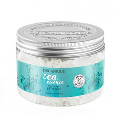 Atpalajduojanti vonios druska Organique Sea Essence Bath Salt, 600g kaina ir informacija | Dušo želė, aliejai | pigu.lt