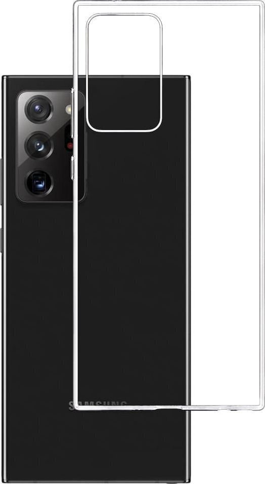 Dėklas 3MK Clear Case 1,2mm Samsung Note 20 Ultra kaina ir informacija | Telefono dėklai | pigu.lt