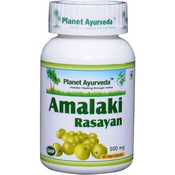 Maisto papildas Planet Ayurveda Amalaki Rasayan, 60 kapsulių kaina ir informacija | Vitaminai, maisto papildai, preparatai gerai savijautai | pigu.lt