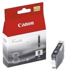 Spausdintuvo kasetė Canon CLI-8, juoda kaina ir informacija | Kasetės rašaliniams spausdintuvams | pigu.lt