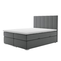 Кровать Selsey Alenna 140x200 см, серая цена и информация | Кровати | pigu.lt