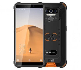 Oukitel WP5, 4/32GB, Dual SIM, Orange kaina ir informacija | Mobilieji telefonai | pigu.lt