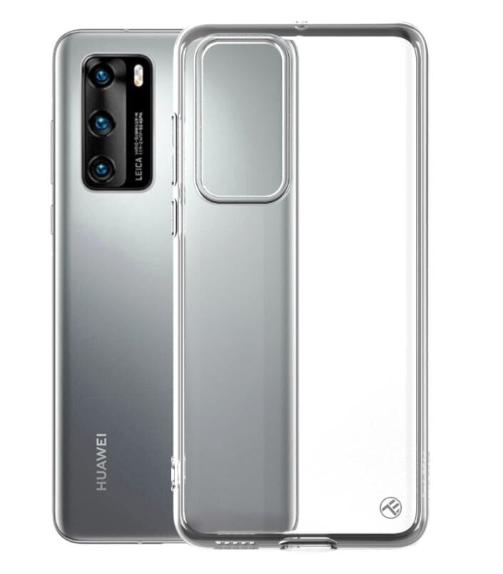 Tellur skirtas Huawei P40, skaidrus kaina ir informacija | Telefono dėklai | pigu.lt