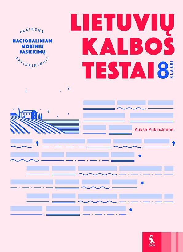 Lietuvių kalbos testai 8 kl. цена и информация | Pratybų sąsiuviniai | pigu.lt