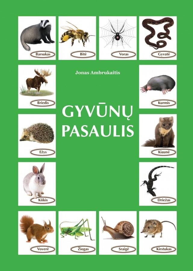 Gyvūnų pasaulis цена и информация | Vadovėliai | pigu.lt