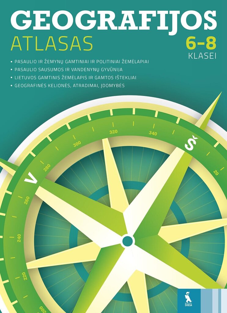 Geografijos atlasas 6-8 klasei kaina ir informacija | Vadovėliai | pigu.lt