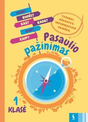 Pasaulio pažinimas. Užduočių sąsiuvinis 1kl. цена и информация | Рабочие тетради | pigu.lt