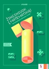 Žingsniuok į matematiką! Matemaikos uždaviniai 1 kl. цена и информация | Рабочие тетради | pigu.lt