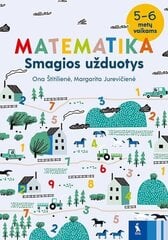 Matematika. Smagios užduotys. 5-6 m. vaikams цена и информация | Учебники | pigu.lt