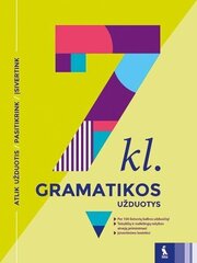 Gramatikos užduotys. Pratybų sąsiuvinis 7 kl. kaina ir informacija | Pratybų sąsiuviniai | pigu.lt