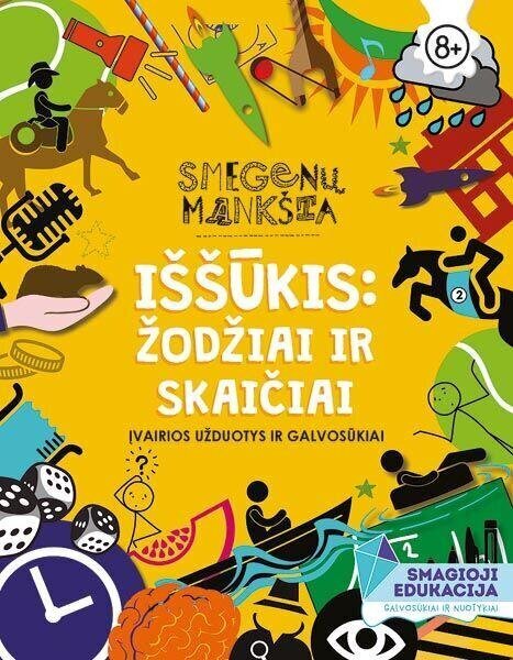 Smegenų mankšta. Iššūkis.: žodžiai ir skaičiai kaina ir informacija | Knygos vaikams | pigu.lt