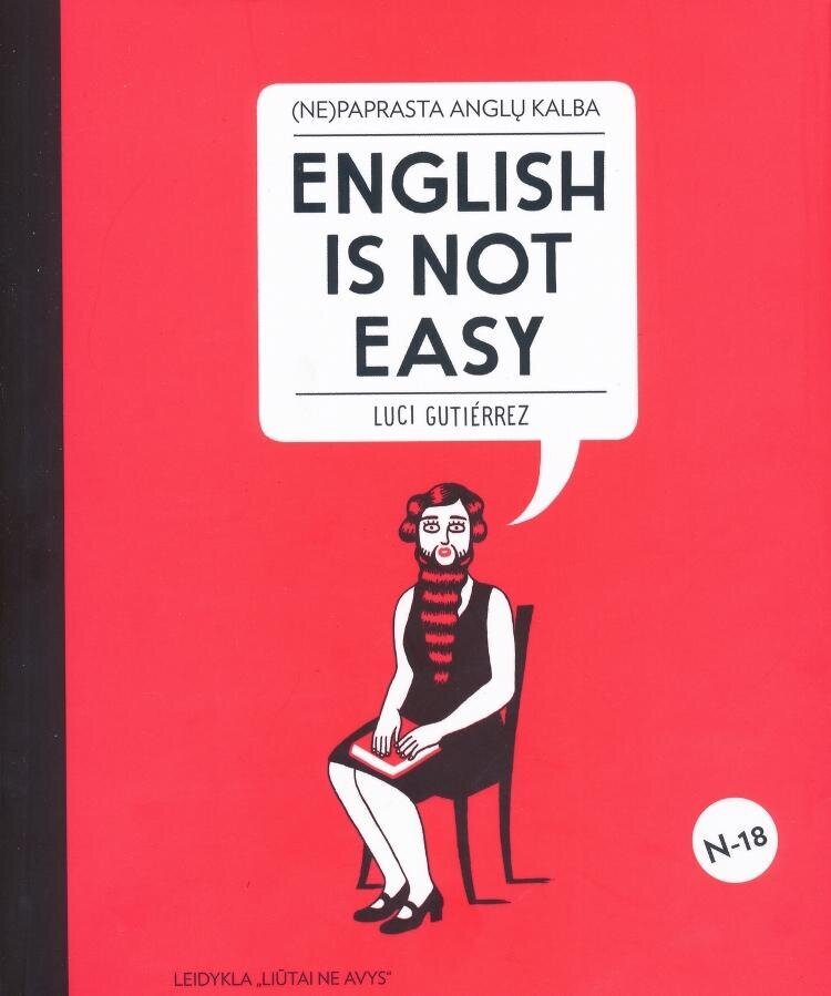 English is not easy цена и информация | Užsienio kalbos mokomoji medžiaga | pigu.lt