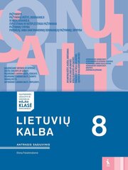 Lietuvių kalba. Pratybų sąsiuvinis 8 kl., 2 d. kaina ir informacija | Pratybų sąsiuviniai | pigu.lt